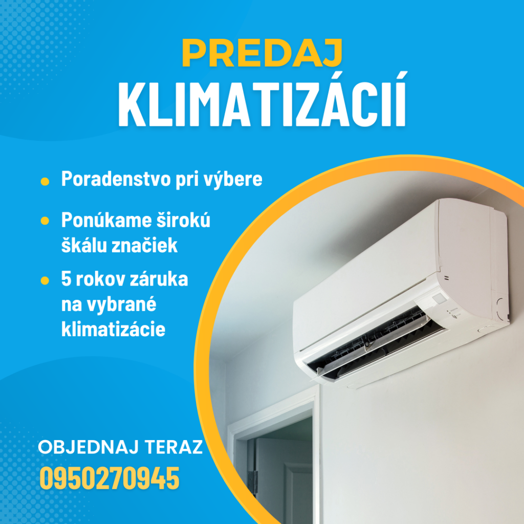 Predaj klimatizácií